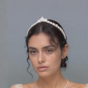 Elegant Zircon Bridal Tiara