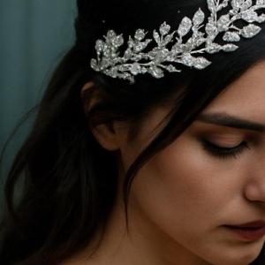 Zircon Romantic Bridal Crown