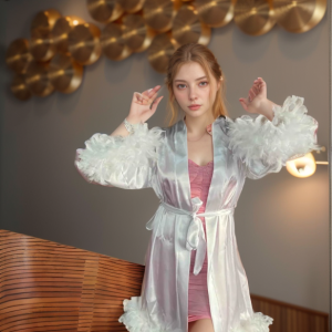 Personalized Bridal Robe Dress